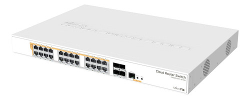 Mikrotik Crsp-4s+rm Gigabit Ethernet De 24 Puertos Con Cuatr