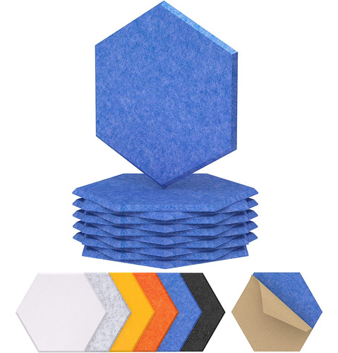 12 Paquete De Paneles Acústicos Hexagonales, 12  X 10 ...