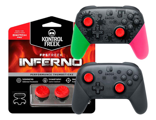 Kontrolfreek Inferno Para Mando Pro Nintendo Switch  Oled