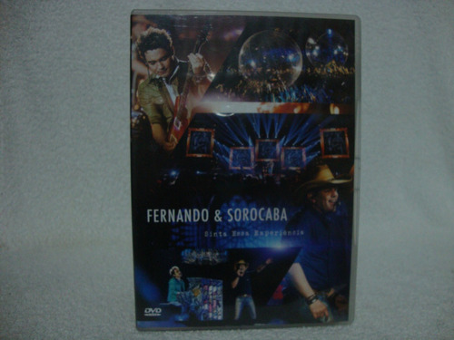 Dvd Original Fernando & Sorocaba- Sinta Essa Experiência