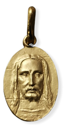 Medalla Oro 14k Divino Rostro O Santa Faz #1130 