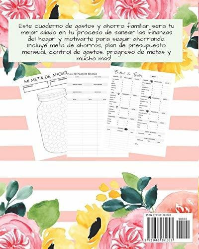 Cuaderno De Gastos Y Ahorro Familiar Planificador Contable, De Y Familia, Casa De Superac. Editorial Independently Published, Tapa Blanda En Español, 2020