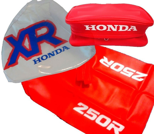 Kit Funda Tanque Asiento Cartuchera Honda Xr250 Xr 250 92