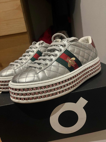 Tenis Gucci Con Swarovski