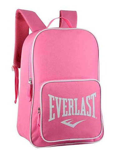 Mochila Everlast  27138 Color Rosa Diseño De La Tela Liso