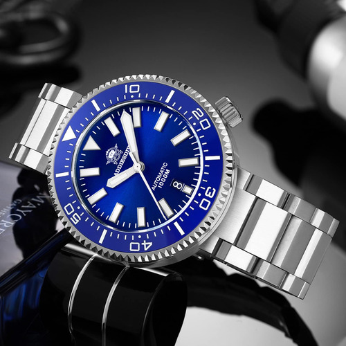 Addiesdive Reloj De Buceo Para Hombre Automático Acero Buceo