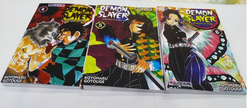 Manga Kimetsu No Yaiba Demon Slayer  Tomo 4 5 6