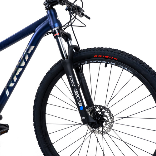Bicicleta Rava Pressure Plus Tapered Sr Xcm 30 Shimano 21v Cor Azul Tamanho Do Quadro 17