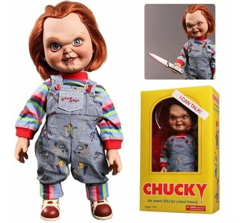 Figura Chucky Mezco Habla Articulado