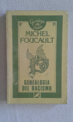 Genealogia Del Racismo-michel Foucault-la Piqueta-