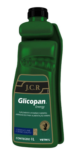 Glicopan Energy Jcr - 1l - Suplemento Alimentar Vetnil