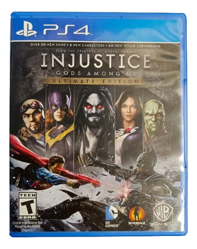 Injustice: Gods Among Us  Injustice Ultimate Edit  Ps4 Usado