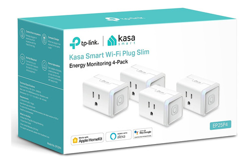 Enchufe Inteligente Kasa Mini 15a, Compatible Con Apple Home