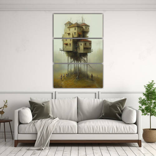 80x120cm Pinturas Decorativas Estilo Les Nabis Bastidor Made