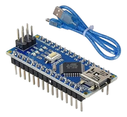 Arduino Nano V3.0 + Mini Cable Usb - Ch340