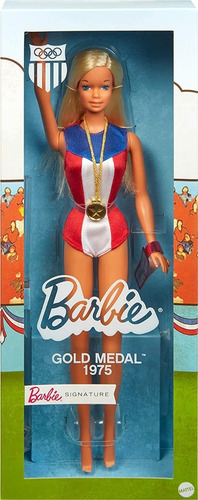 Imagem 1 de 7 de Barbie 1975 Gold Medal Doll Reproduction Molde Malibu 2021