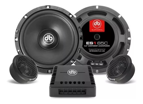 Paquete Alpine Ute-73bt+ Db Drive Set De Medios 6.5+bocin6x9