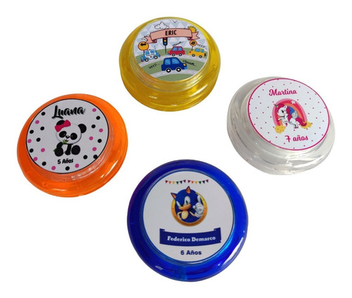 Yoyos Personalizados Sorpresitas Infantiles Souvenir