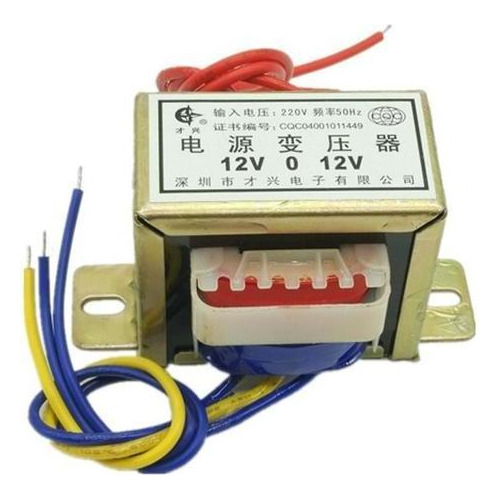 Ei35 Transformador De Potencia 2w 220v A Ac12v 160ma 50hz