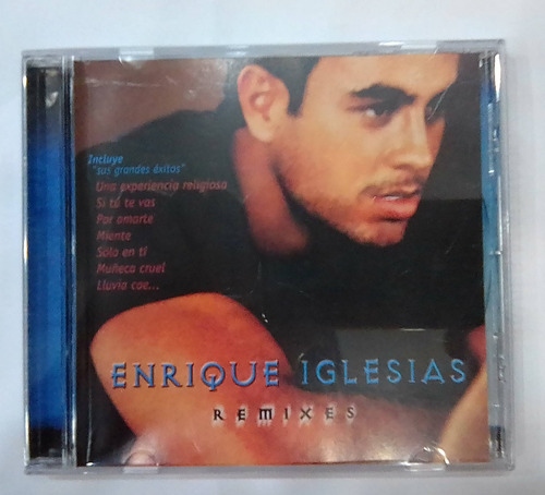 Enrique Iglesias. Remixes. Cd Original Usado. Qqa.