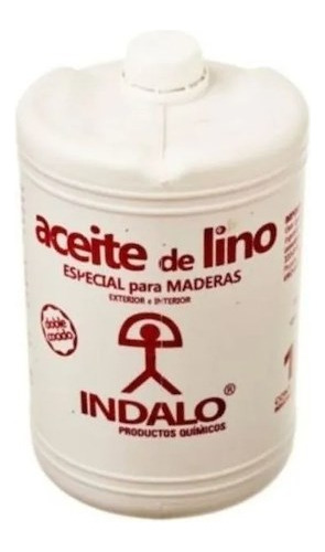 Aceite De Lino Doble Cocido Int Ext | Indalo | 1ltr