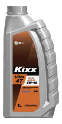 Aceite Ultra 4t Scooter Sn/mb 5w-40 - Kixx