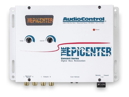 Imagen 1 de 5 de Epicenter Audiocontrol Original Restaura Bajeo Woofers Spl