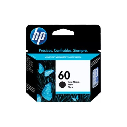 Cartucho De Tinta  Hp 60 Original Cc640wl Negro