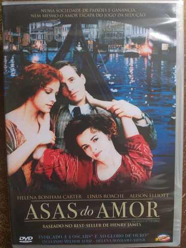 Asas Do Amor - Dvd - Helena Bonham Carter - Linus Roache