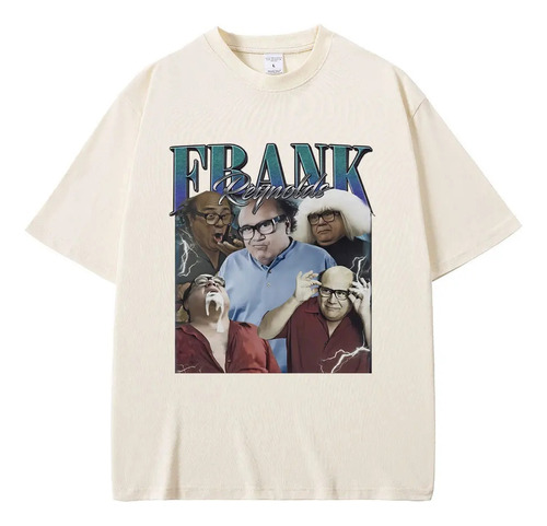 Camiseta De Manga Corta Con Estampado Gráfico Frank Reynolds