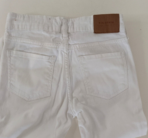 Pantalón Jean Blanco Kosiuko Excelente Estado! Niñas
