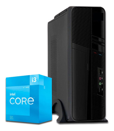 Pc Slim Armado Intel I3 12100 + 16gb Ddr5 + Ssd 1tb + Wifi