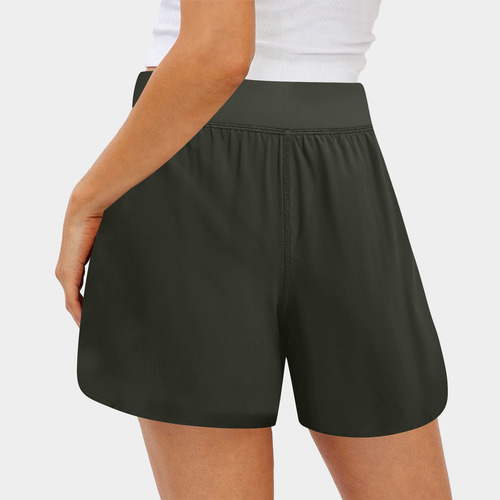 Pantalones Cortos De Verano Para Mujer Con Cintura Elástica
