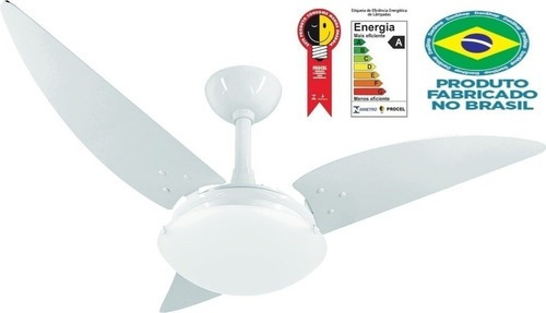 Ventilador De Teto Branco 2012 Moderno Silencioso Econômico