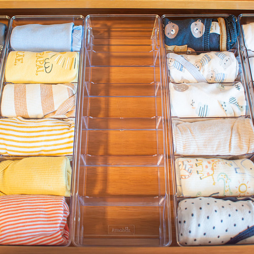 Kit 3 Colmeia Organizadora De Calcinhas Colmeia Para Meias Roupas Bebe Kit Amobox