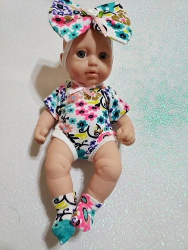 4 Bebés Tipo Reborn Tamaño Mini (Usado)