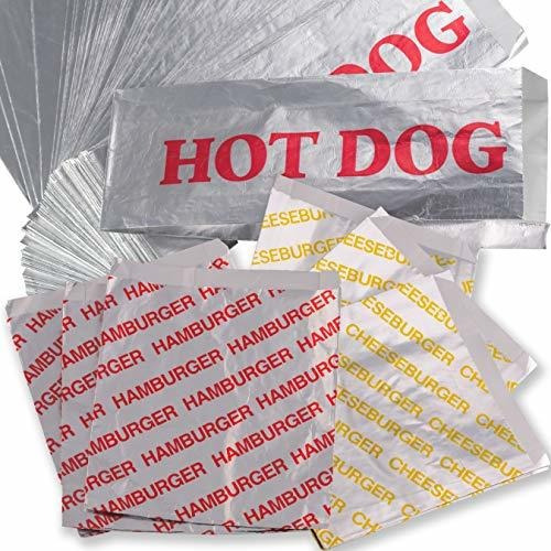  , Grease Proof Food Wrapper Combo 75pk. Insulated, 