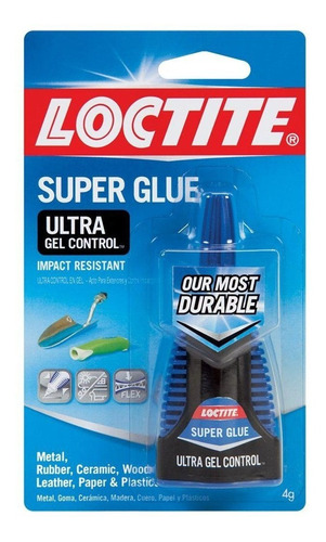 Henkel-loctite 1363589 4 gramos Super Glue Ultra Gel Control