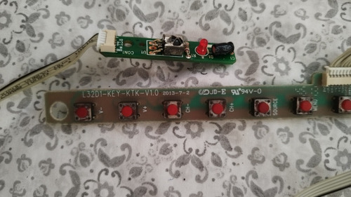 Botones Y Sensor Tv Zmartech Zt32le4 (Usado)