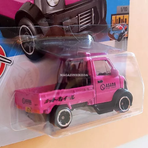 Caminhão Hot Wheels Might K Hcw70 Rosa C