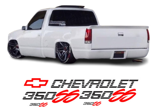 Kit Stickers Chevrolet 350ss M5 Pick Up Batea 