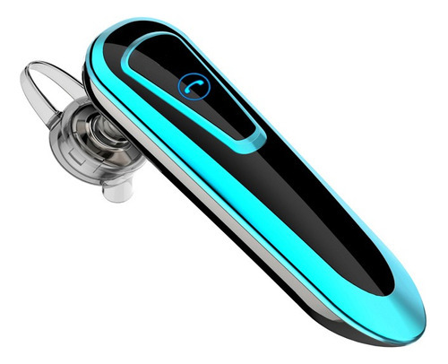 Mini Fone De Ouvido Bluetooth Headset Sem Fio 24h Duração Cor Azul