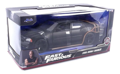 Jada Fast Furious 1:24 2006 Dodge Charger Heist Car Die Cast