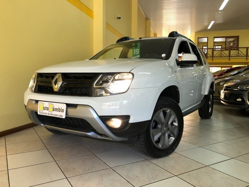 Imagem 13 de 13 de Duster Dynamique 1.6 Aut. Cvt Branca Completa Impecável