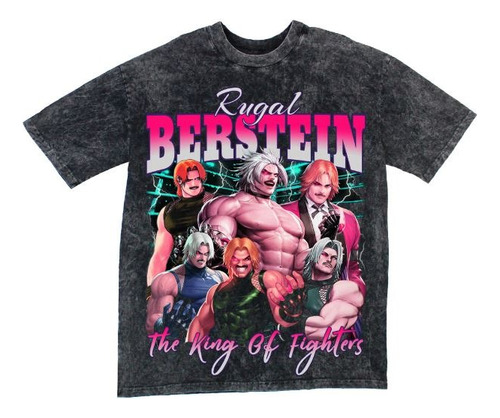 Playera Rugal Bernstein The King Of Fighters 2002 90's