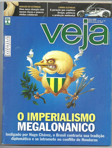 Revista Veja Antiga Nº 2132 Ano 2009 - Imperialismo - Er