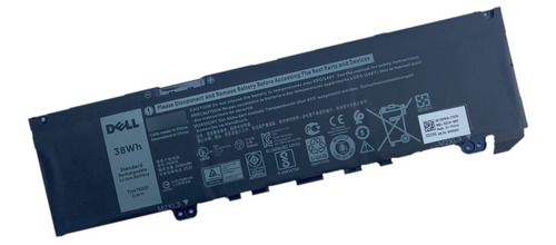 F62g0 Batería Original Inspiron 13 7370 / 7373 38wh 3 Celdas