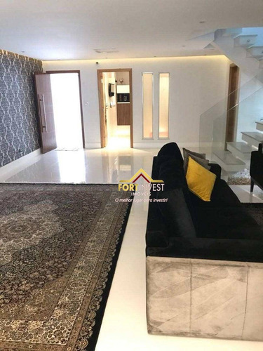 Imagem 14 de 30 de Sobrado Com 3 Dormitórios À Venda, 360 M² Por R$ 1.200.000 - Boqueirão - Praia Grande/sp - So0042