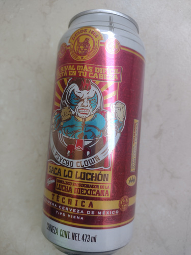 Lata Conmemorativa Lucha Libre - Psycho Clown (Usado)
