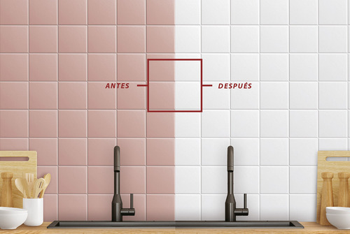 Sherwin Williams Azulejos Pintura Color Blanco 900ml
